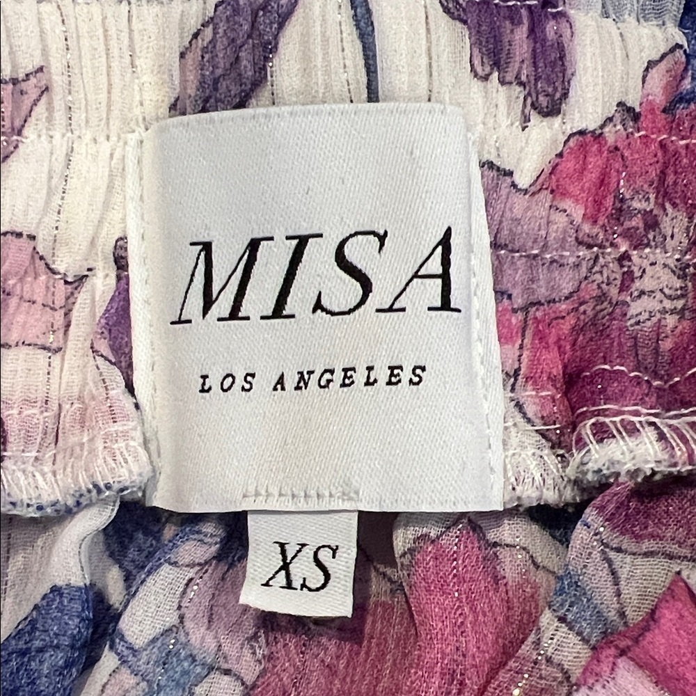MISA Floral Ruffle Skirt - Multicolor SIZE XS - Picture 6 of 8